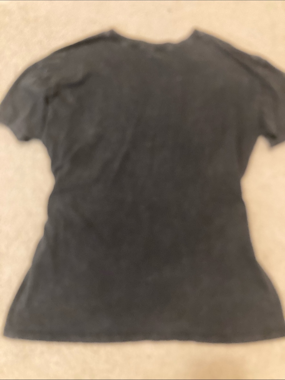 Hollister Black Tee with White Logo Print - Picture 3 of 3